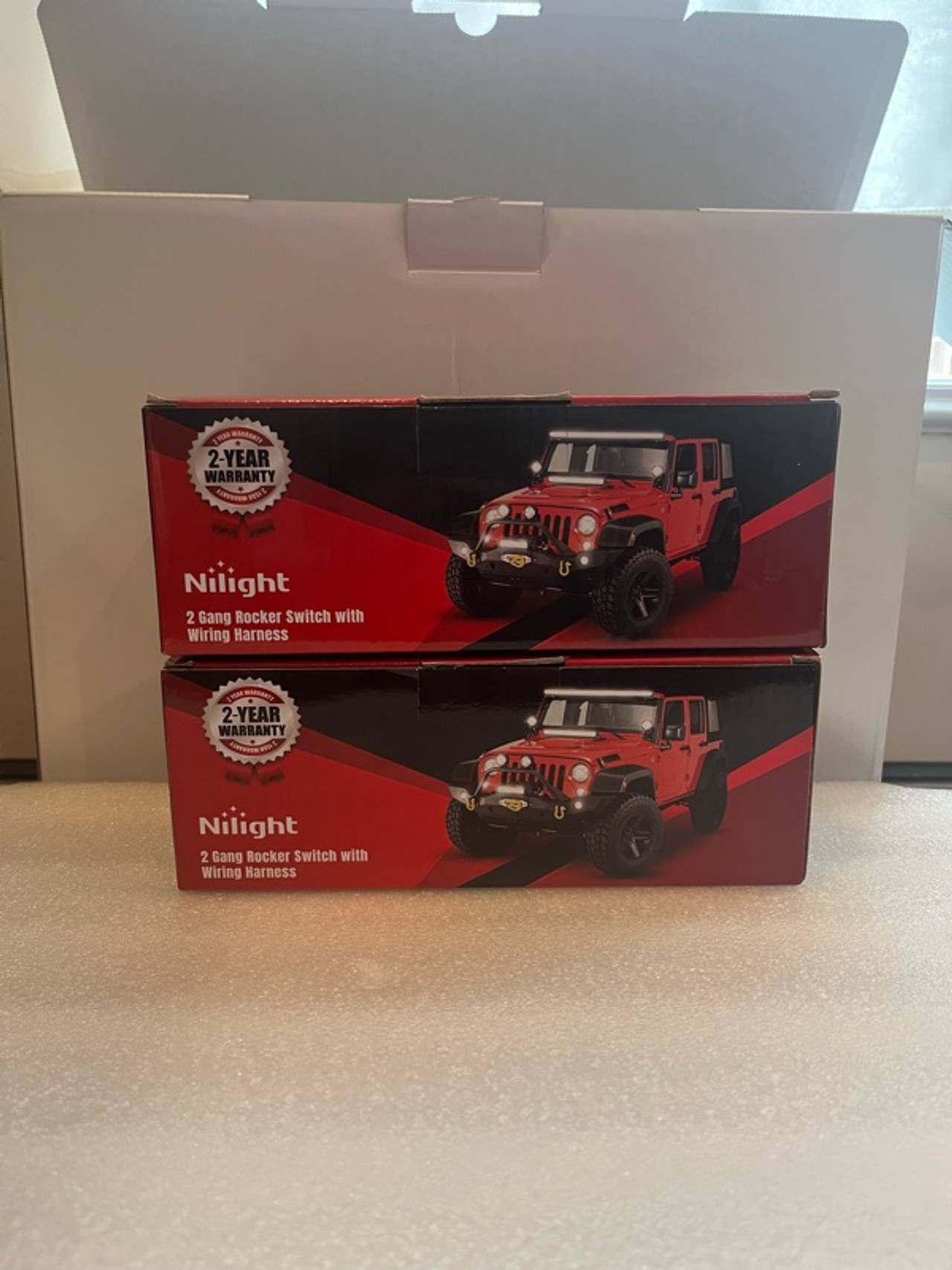 Nilight LED Light Bar Wiring Harness Kit 5-Pin 12V Off-Road