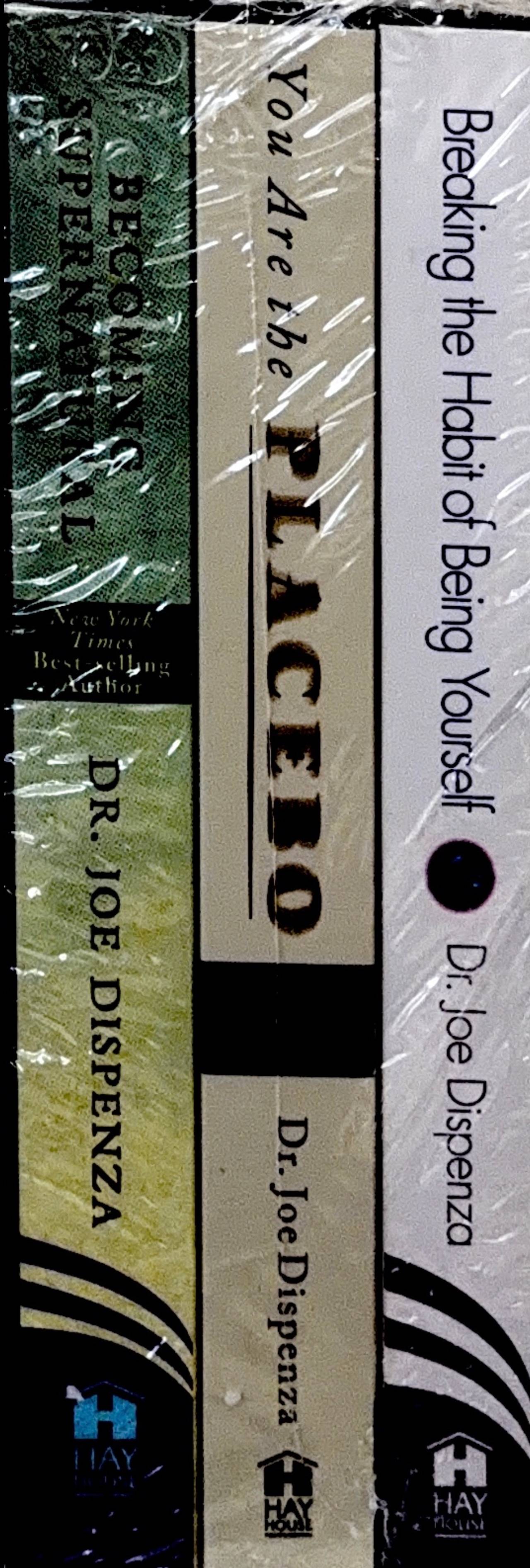 Dr. Joe Dispenza 3-Book Collection Box Set (Becoming Supernatural, You Are the Placebo, Breaking the Habit of Being Yourself)
