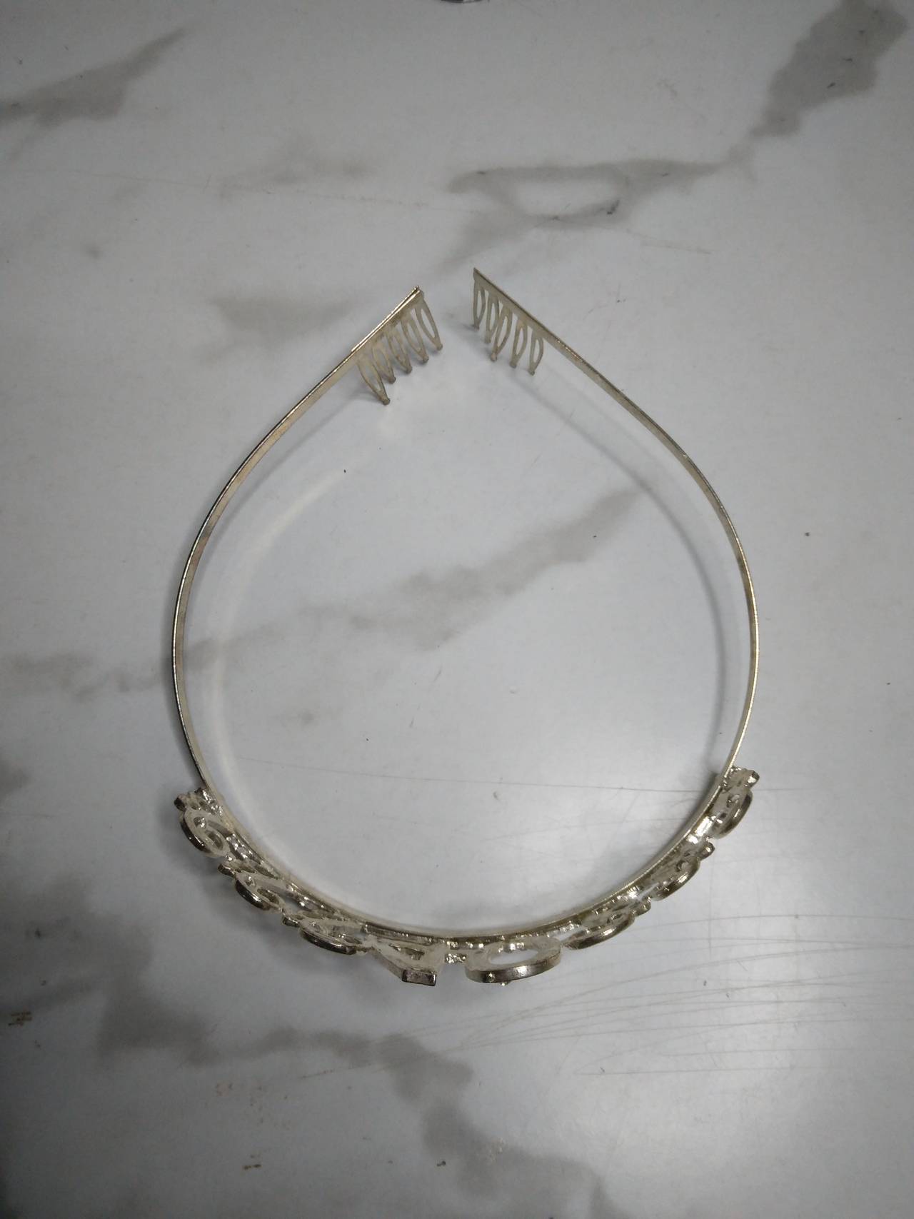 40th Birthday Rhinestone Tiara