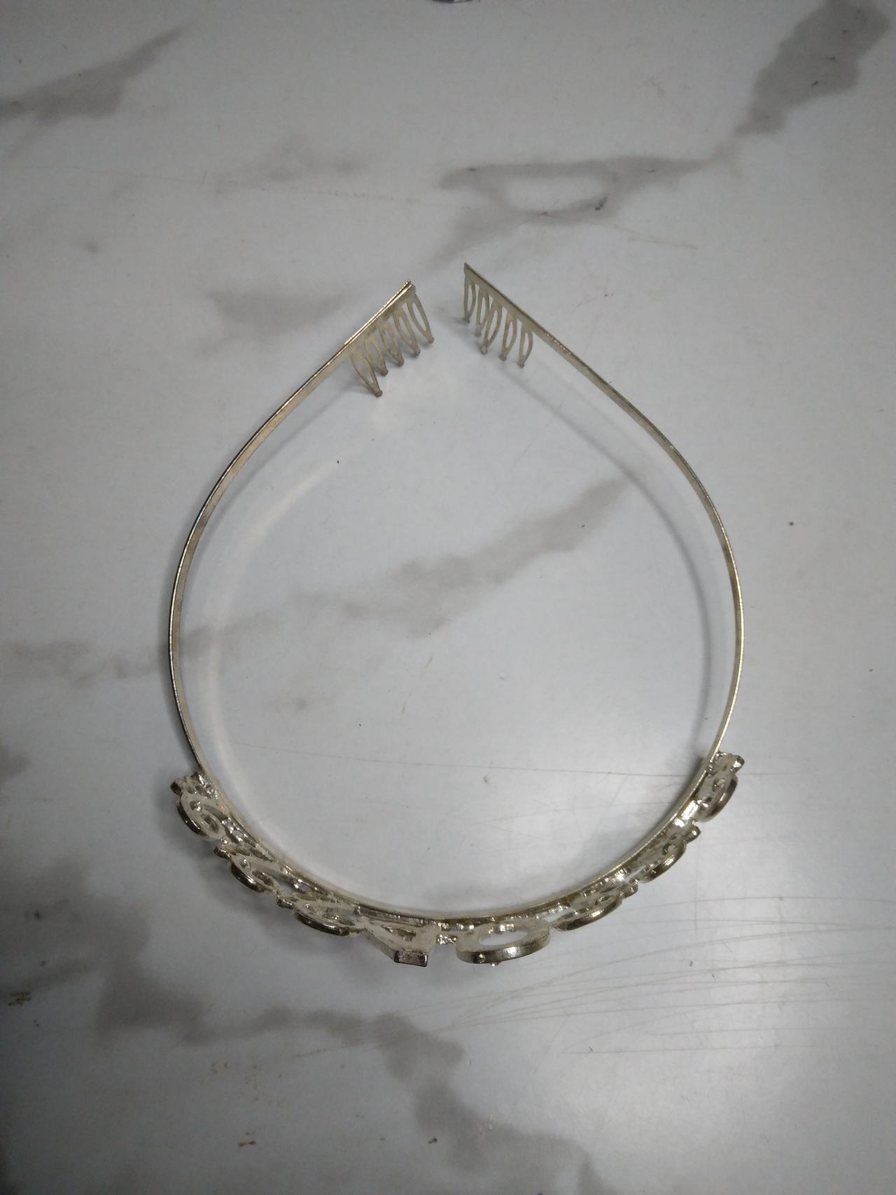 40th Birthday Rhinestone Tiara