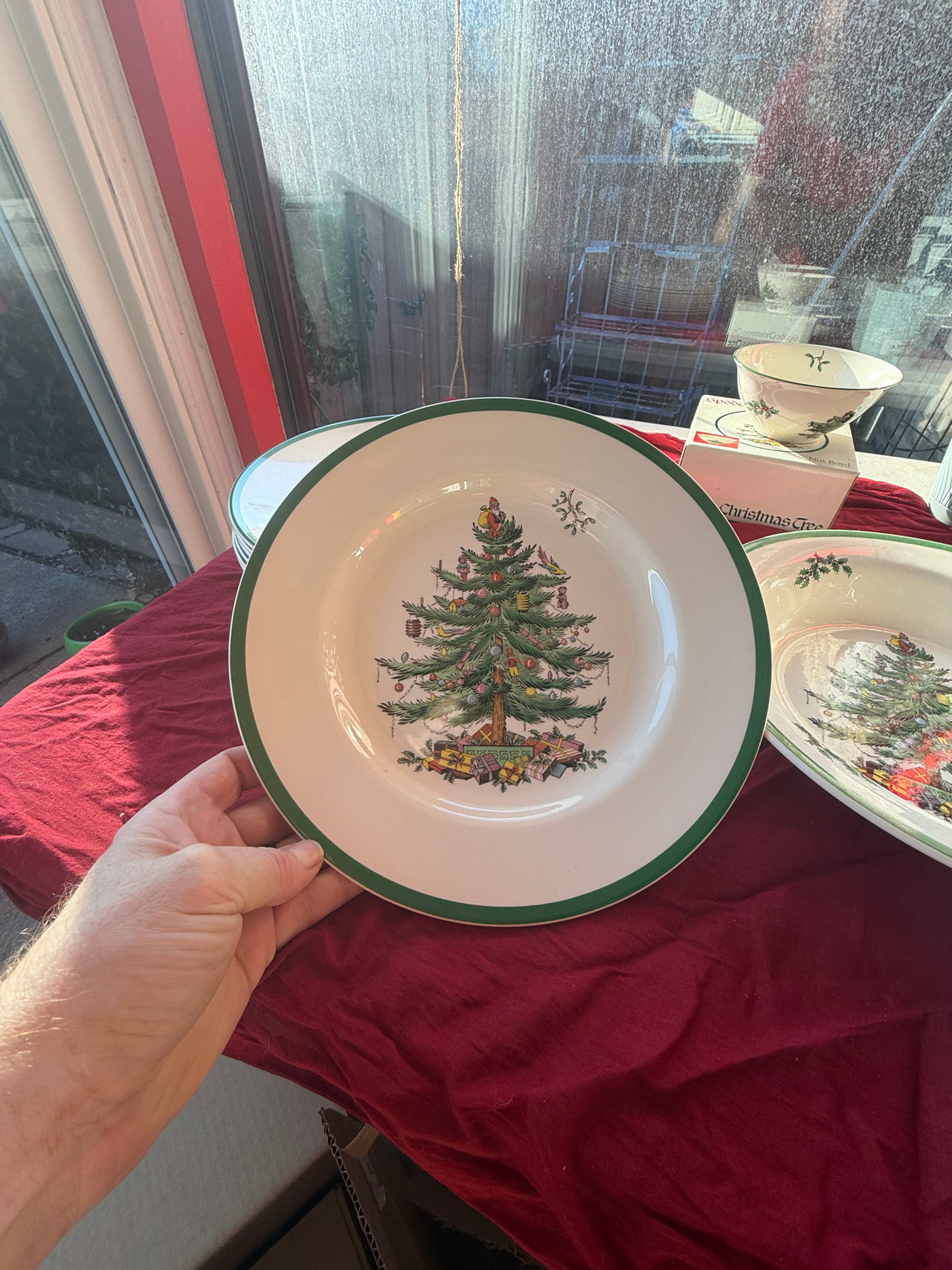 Spode Christmas Tree Dinner Plate
