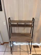 Ladder Desk by Walker Edison 72” x 36” - Gray Wash - Image 5