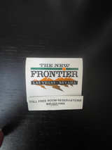 The New Frontier Hotel & Casino Matchbook - Image 1