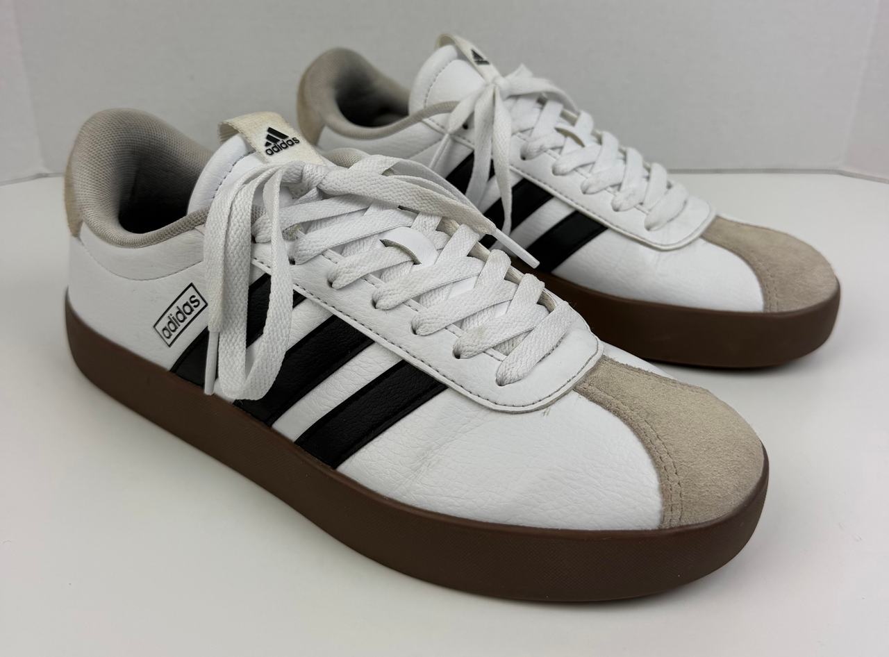 Adidas VL Court 3.0 Women’s Size 9 White Black Gum
