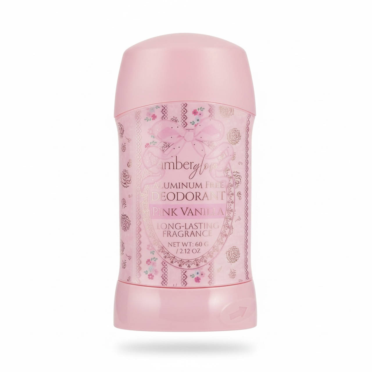 Amberglow Aluminum Free Deodorant Pink Vanilla