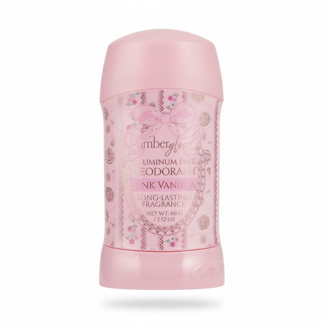 Amberglow Aluminum Free Deodorant Pink Vanilla
