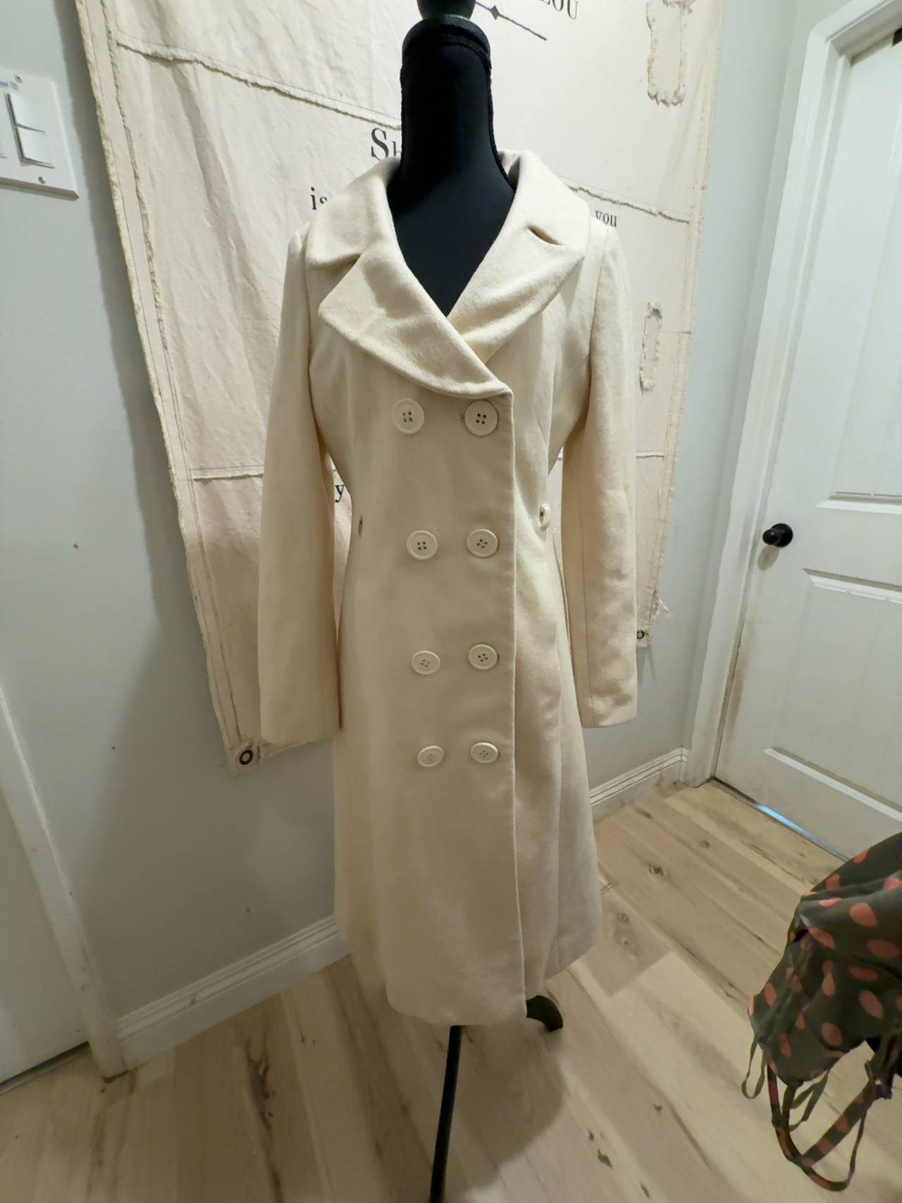 Heart Moon Star Wool Coat