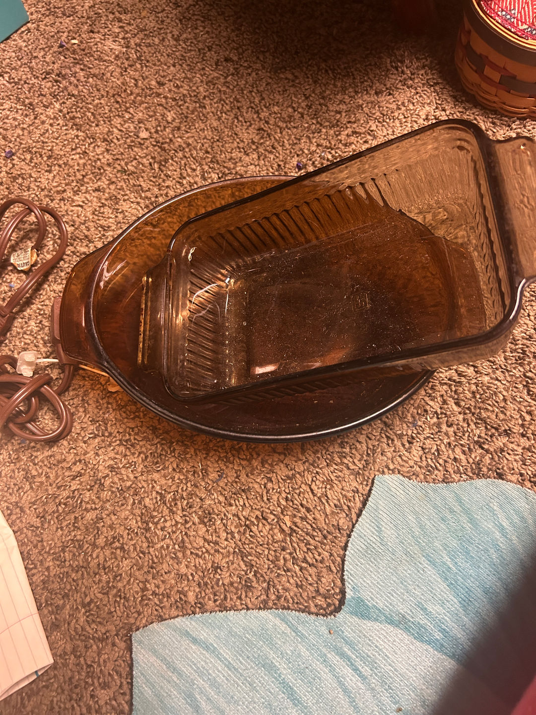 CorningWare Visions Amber Glass Bakeware