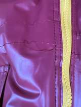 Vintage Washington Redskins Logo 7 Hooded Rain Coat Lined - Image 5