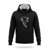 Atlanta Falcons Throwback Logo Pullover Hoodie - Image 6