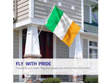Anley Fly Breeze 3x5 Foot Ireland Flag - Vivid Color and Fade proof - Canvas - Image 3