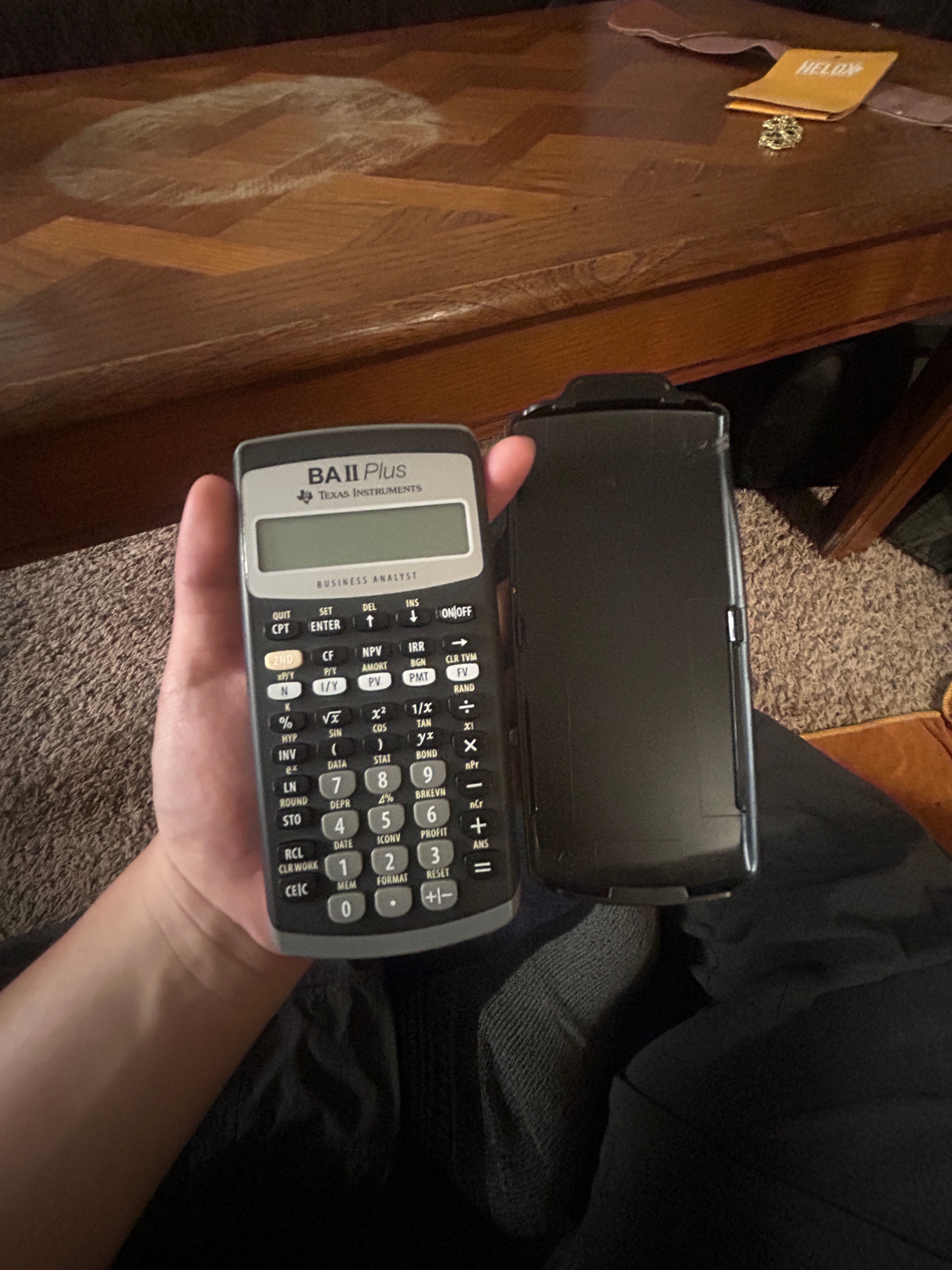 Texas Instruments BA II Plus Financial Calculator