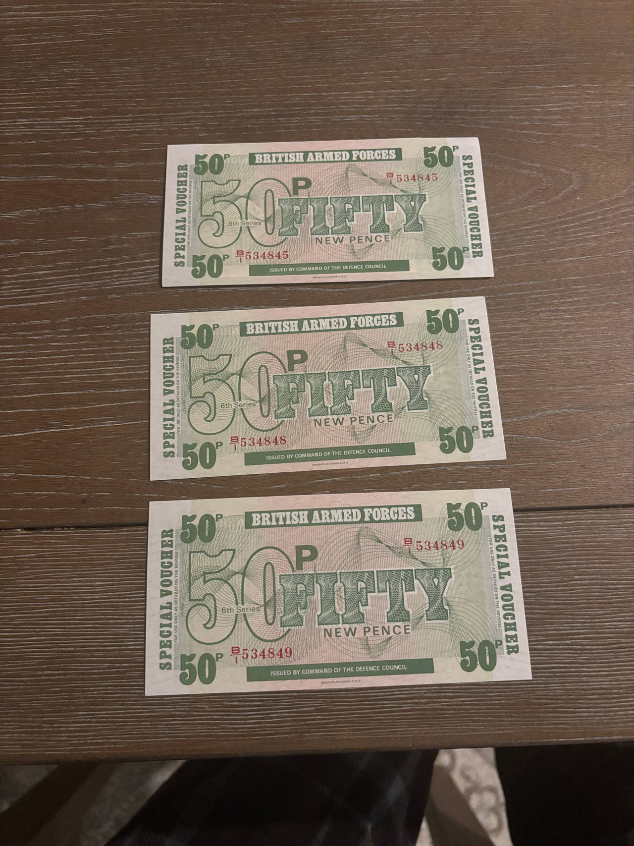 British Armed Forces Special Voucher