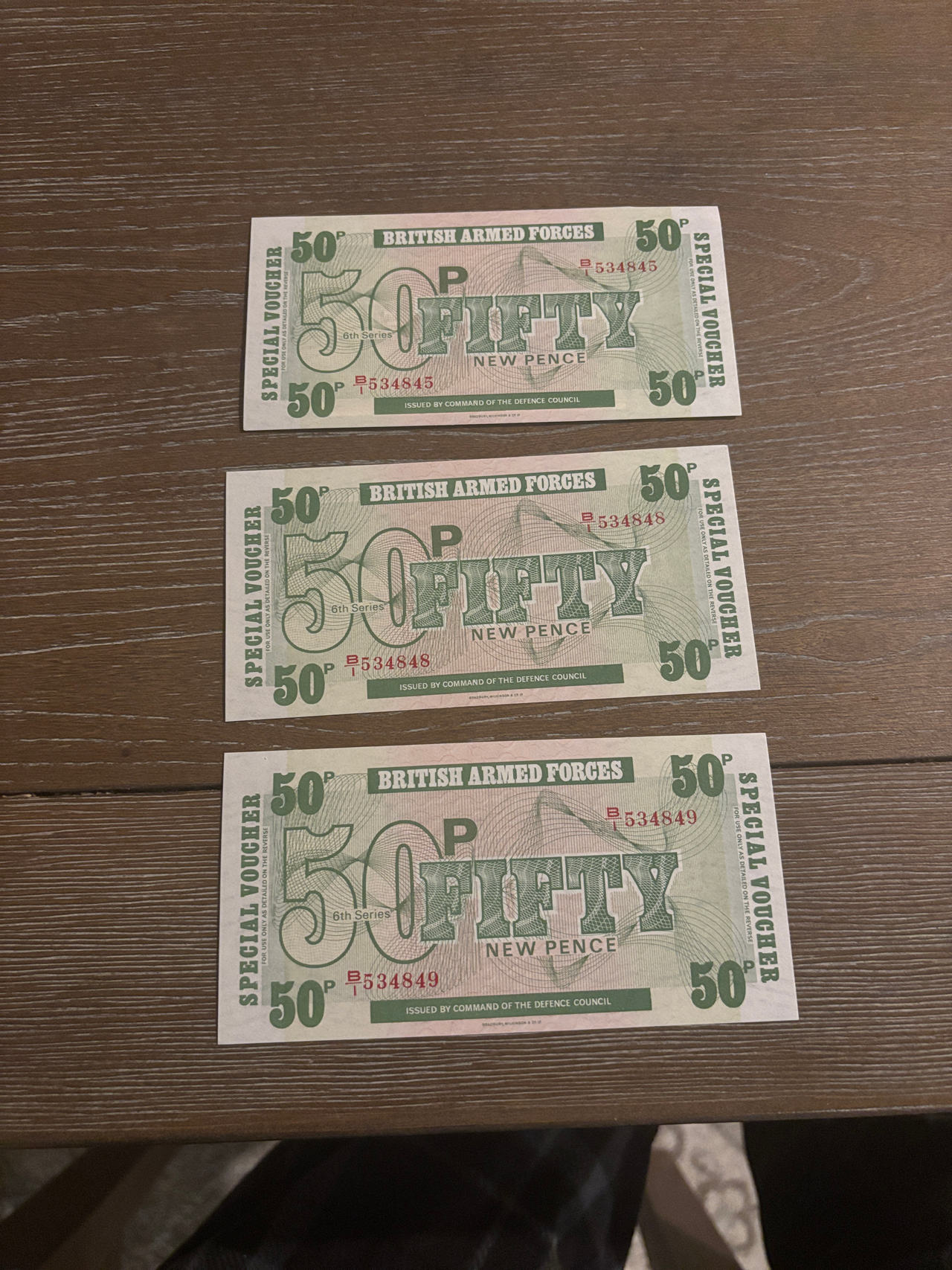 British Armed Forces Special Voucher