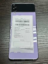 Samsung Galaxy Z Flip3 5G 128GB Lavender Unlocked - Image 1