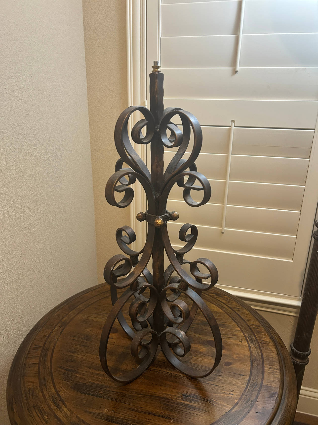 Wrought Iron Finial