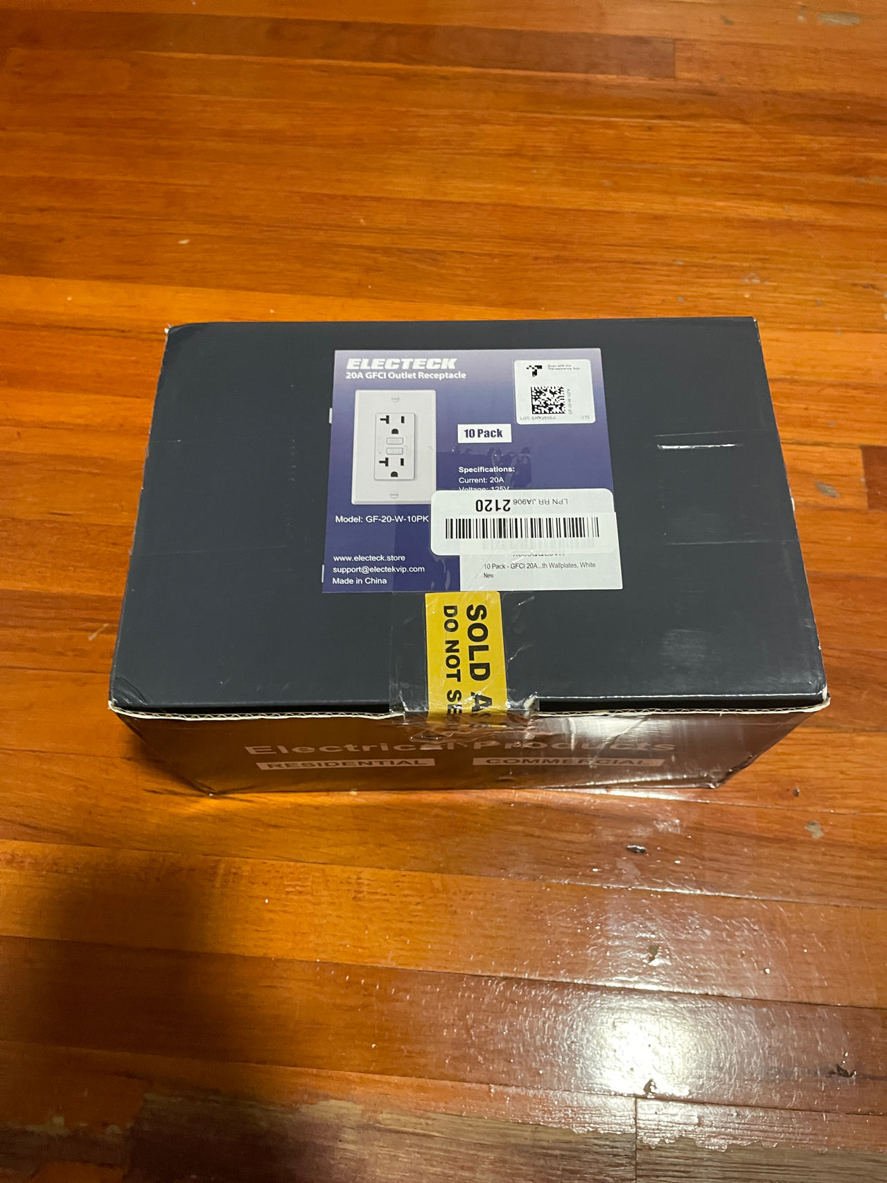 Electeck 20A GFCI Outlet Receptacle 10 pk