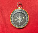 Ronald Reagan Presidential Library Vintage Style Pocket Compass - Image 1