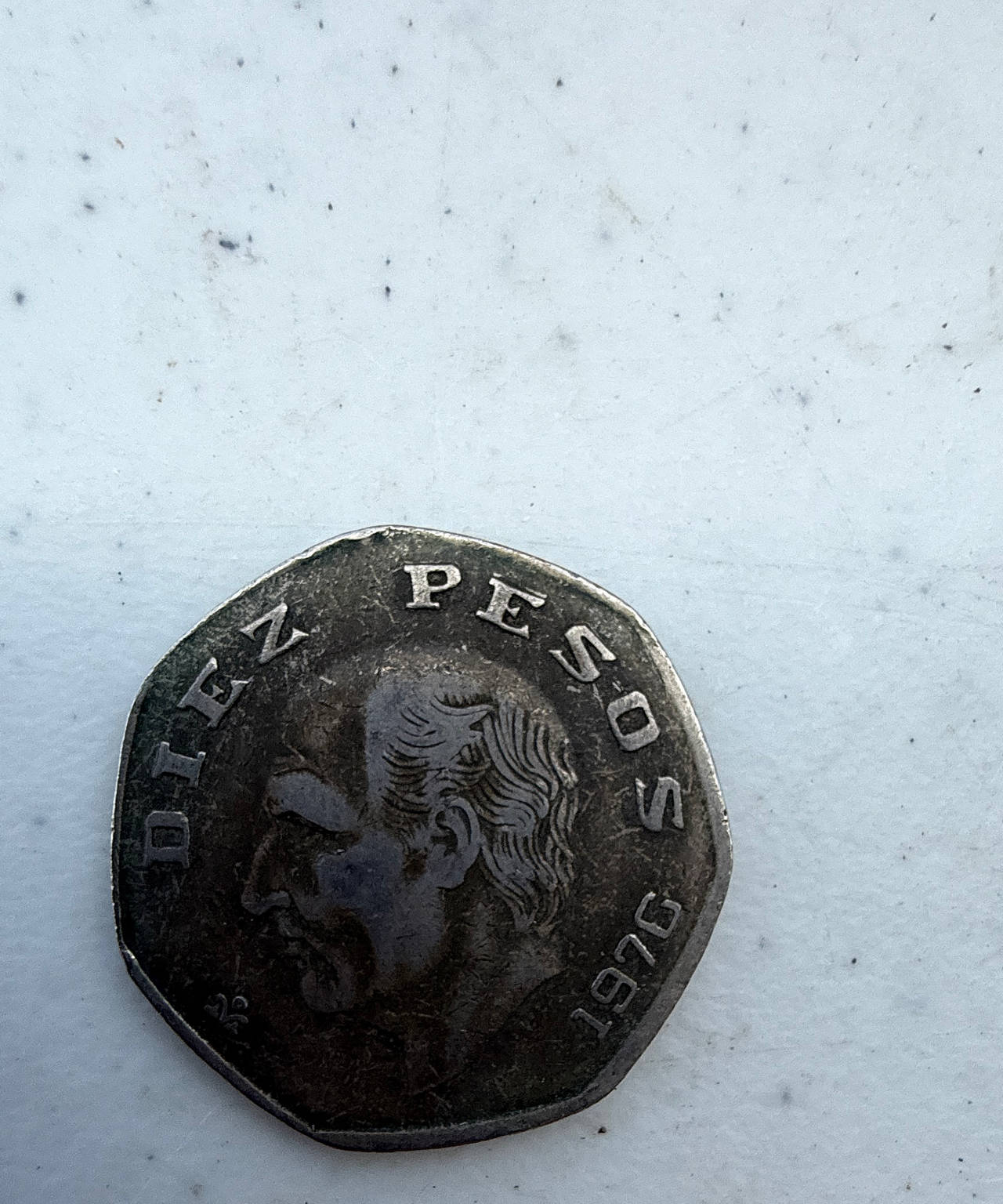 1976 Mexico 10 Pesos Coin