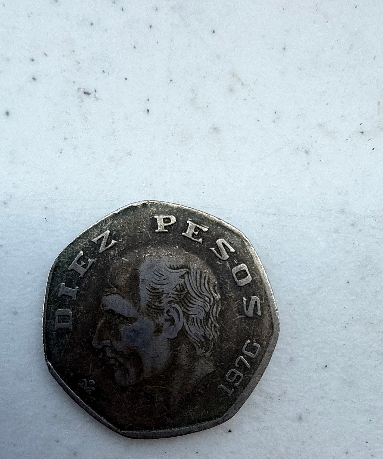 1976 Mexico 10 Pesos Coin