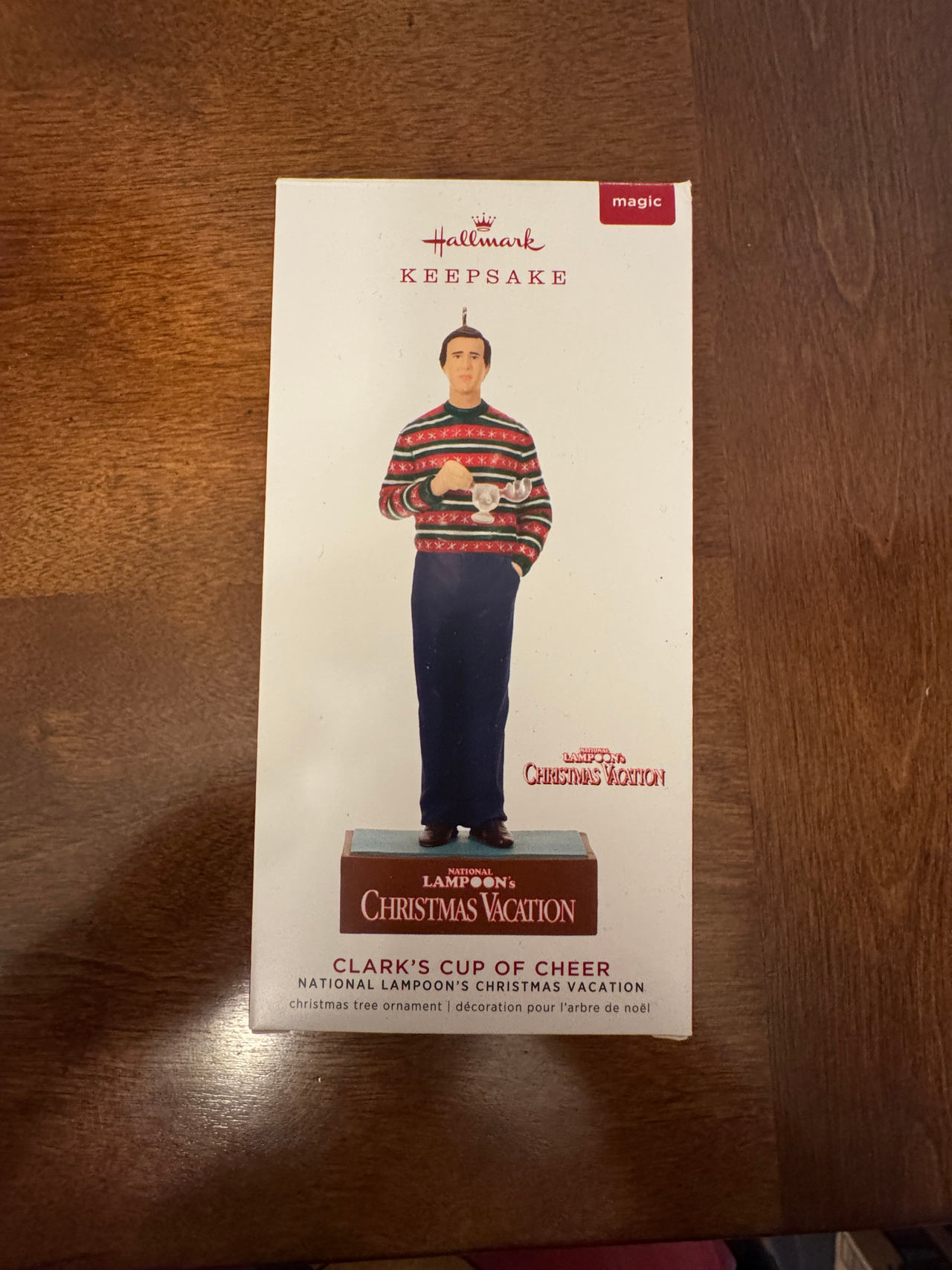 Hallmark Keepsake Clark's Cup of Cheer Ornament