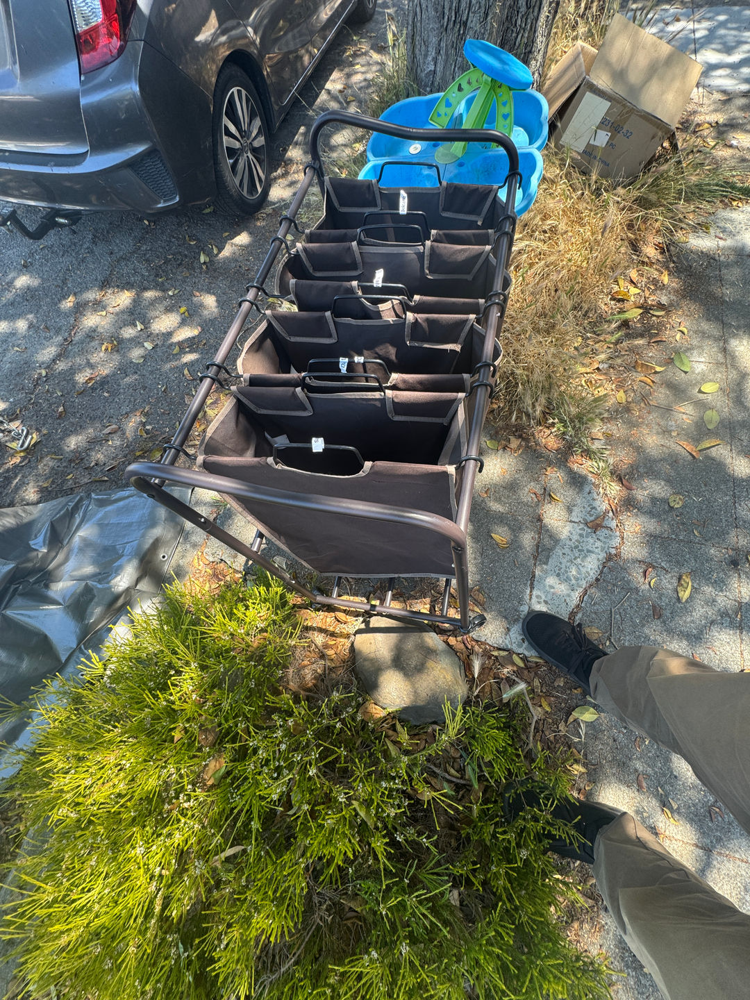 Rolling Laundry Sorter Cart 