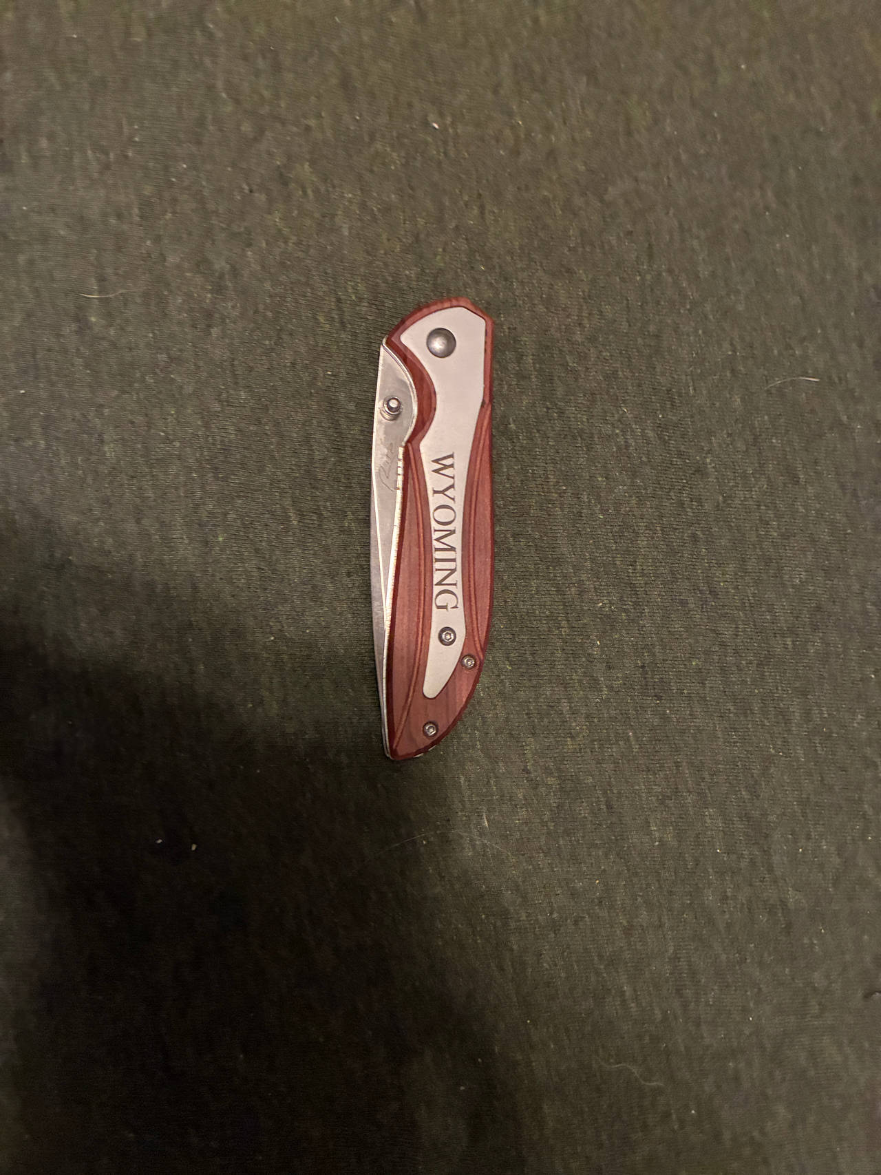 Wyoming Souvenir Folding Pocket Knife