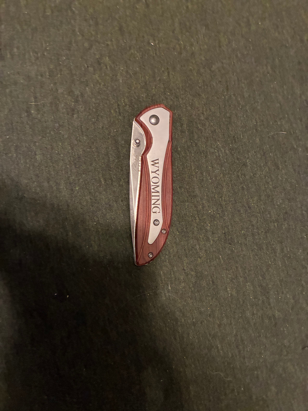 Wyoming Souvenir Folding Pocket Knife