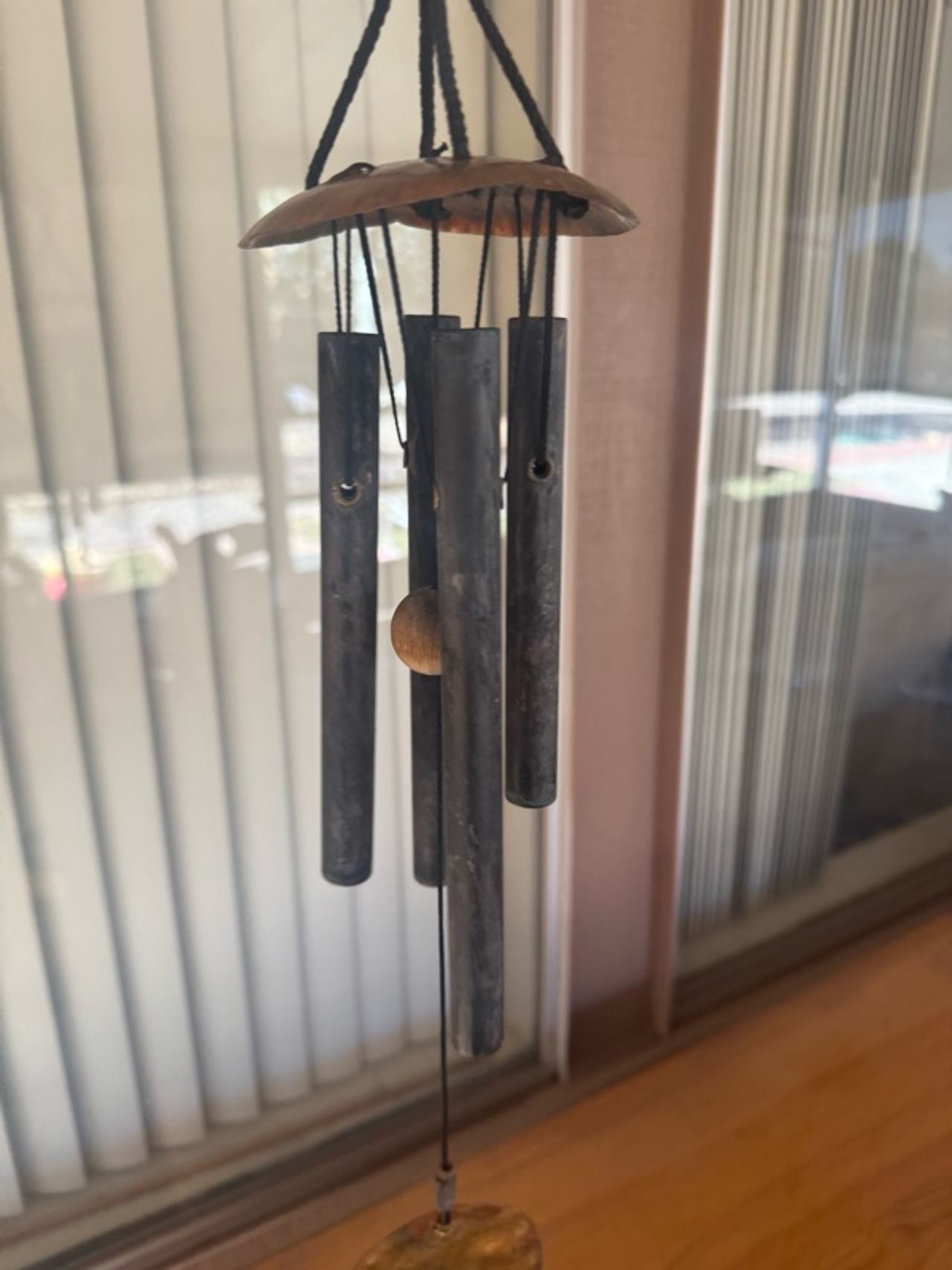 Metal Butterfly Solar Lighted Wind Chime