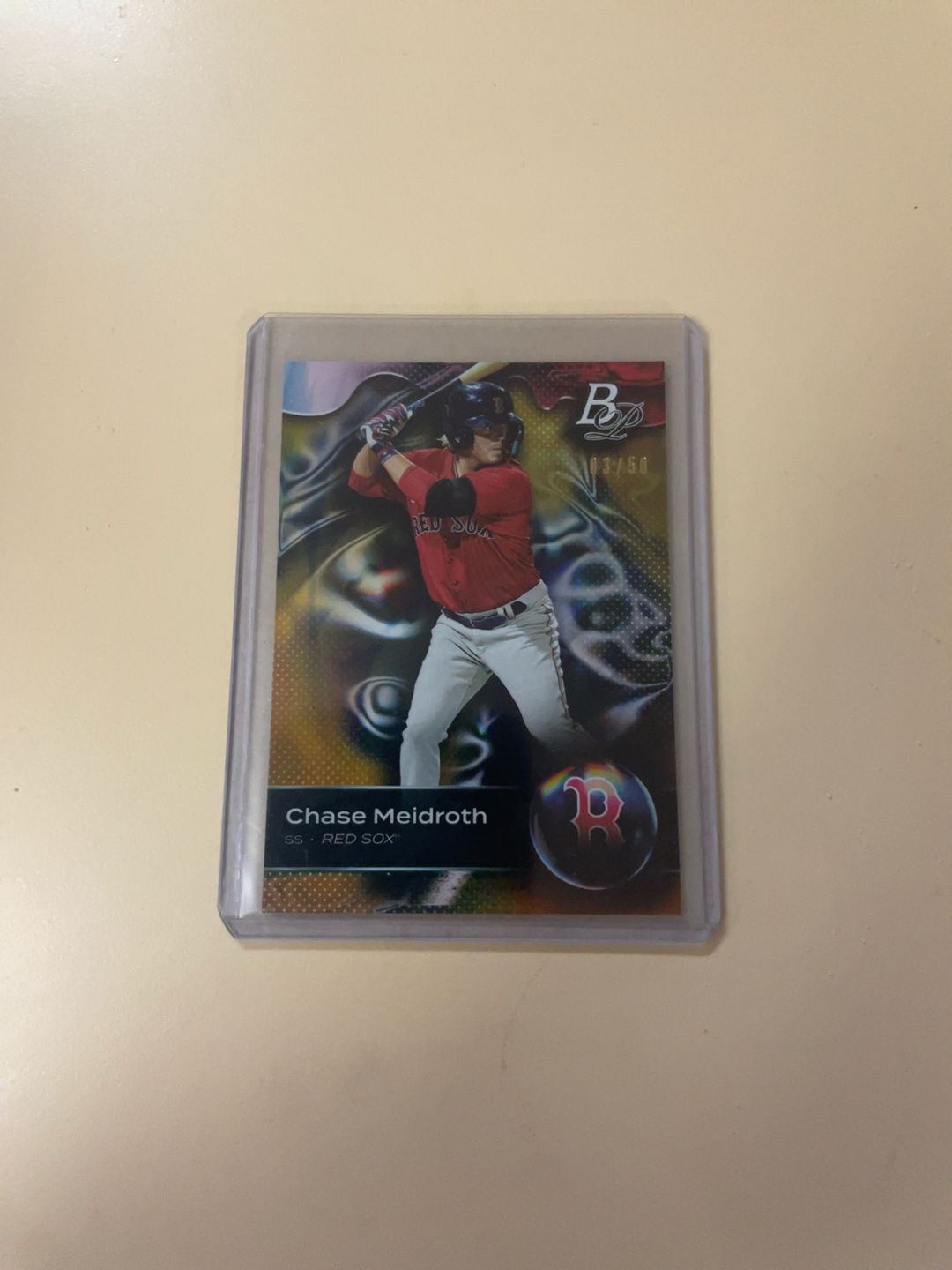 Bowman Platinum 2023 Chase Meidroth Rookie Card