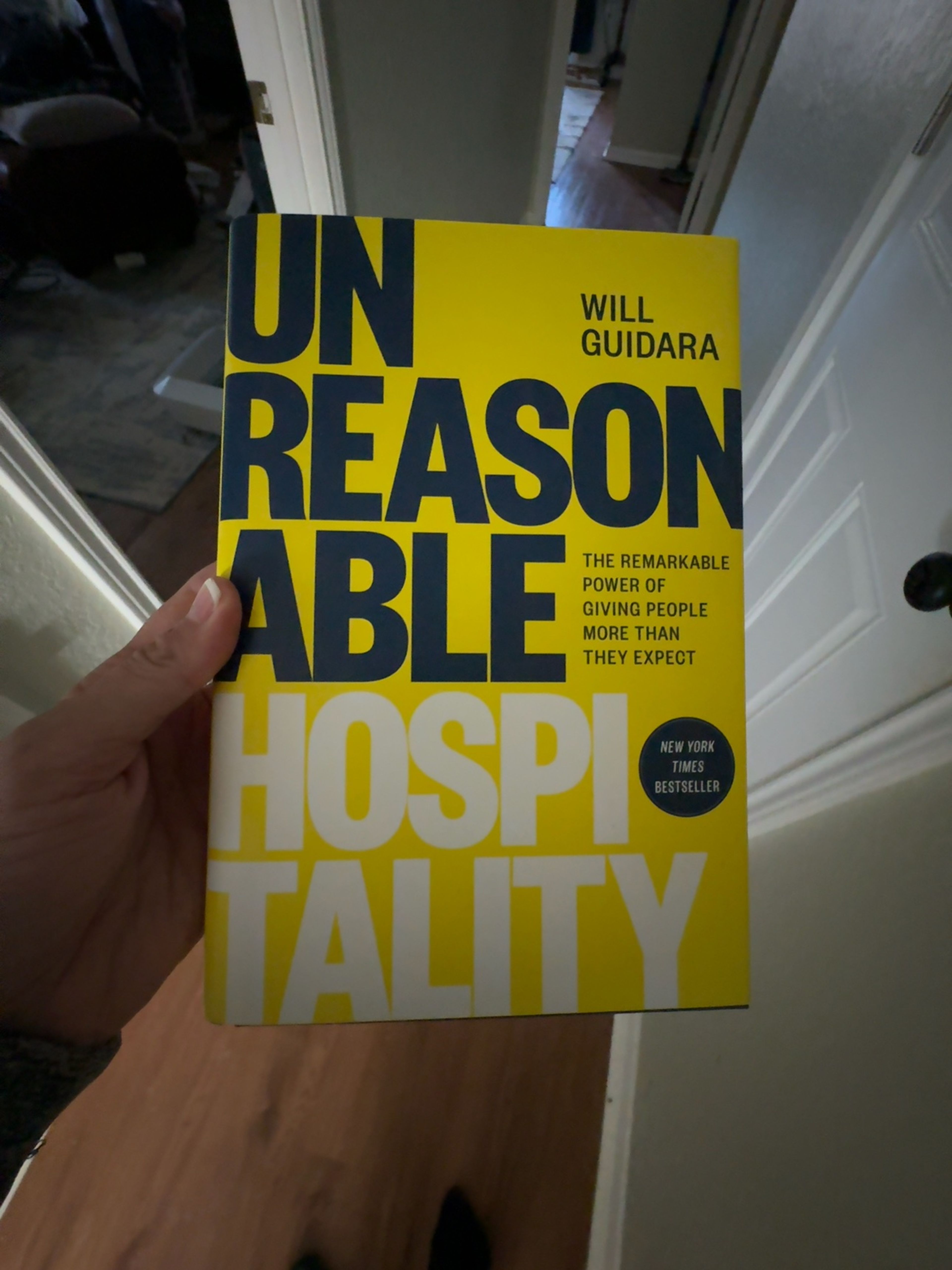 Unreasonable Hospitality by Will Guidara (Hardcover)