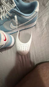 Nike Dunk Low with crease protectors size 10.5 men USA - Image 2