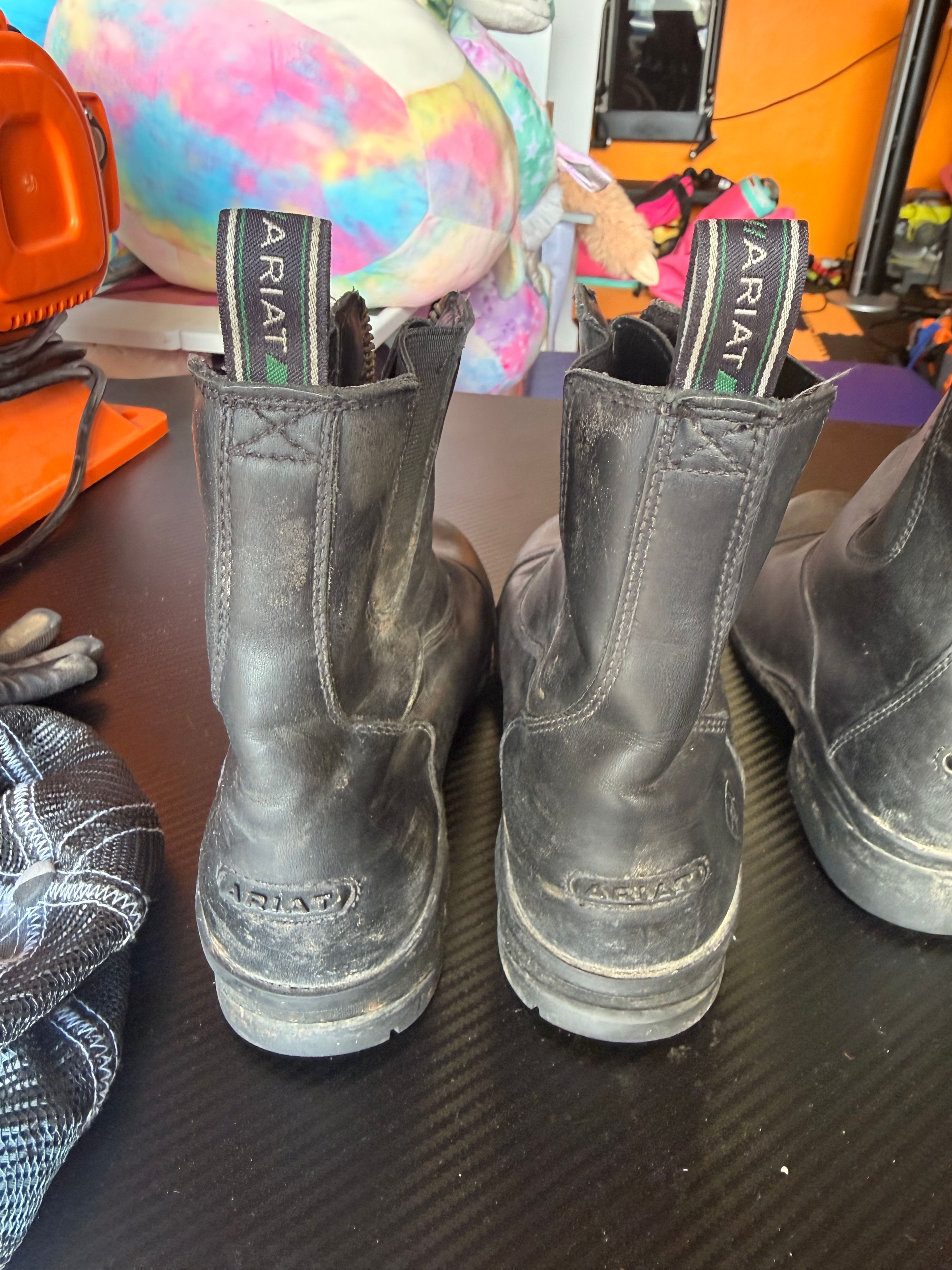 Ariat Zip Horse Riding Boots (7.5B) - Image 2