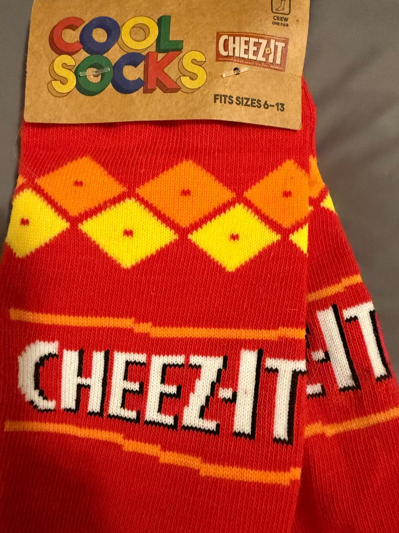 Cool Socks Cheez-It Crew Socks