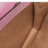 ETRO Pink Leather Fold-Over Shoulder Bag
  - Image 3