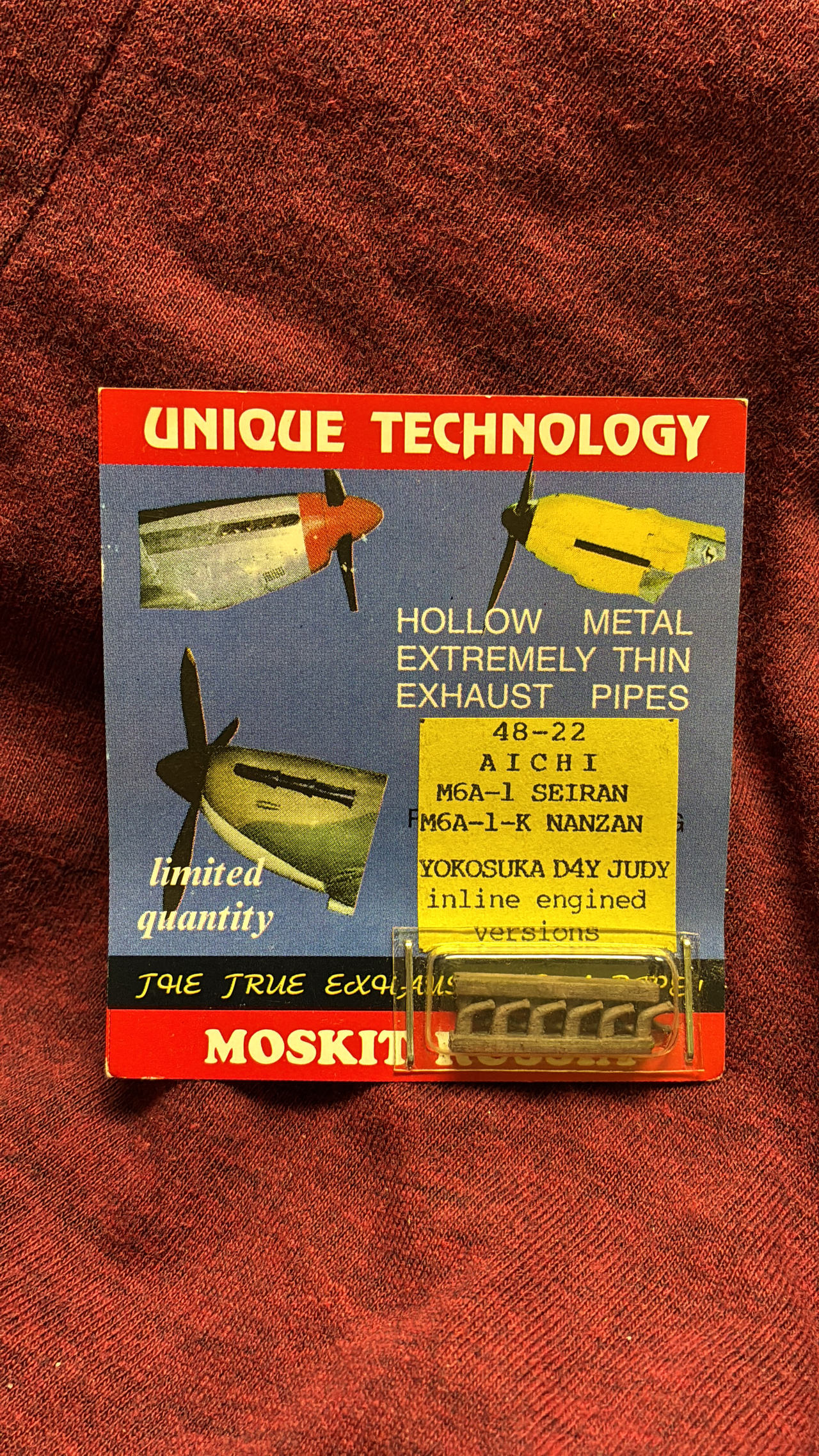 Moskit 1/48 Aichi M6A-1 Seiran / Yokosuka D4Y Judy Hollow Metal Exhausts