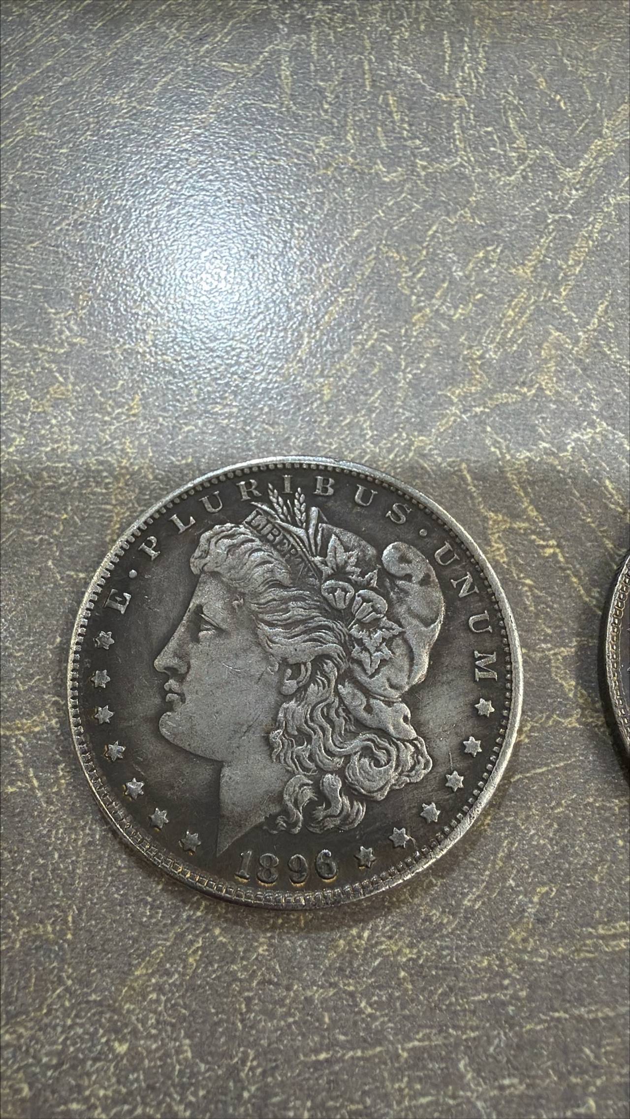 1896 Morgan Silver Dollar
