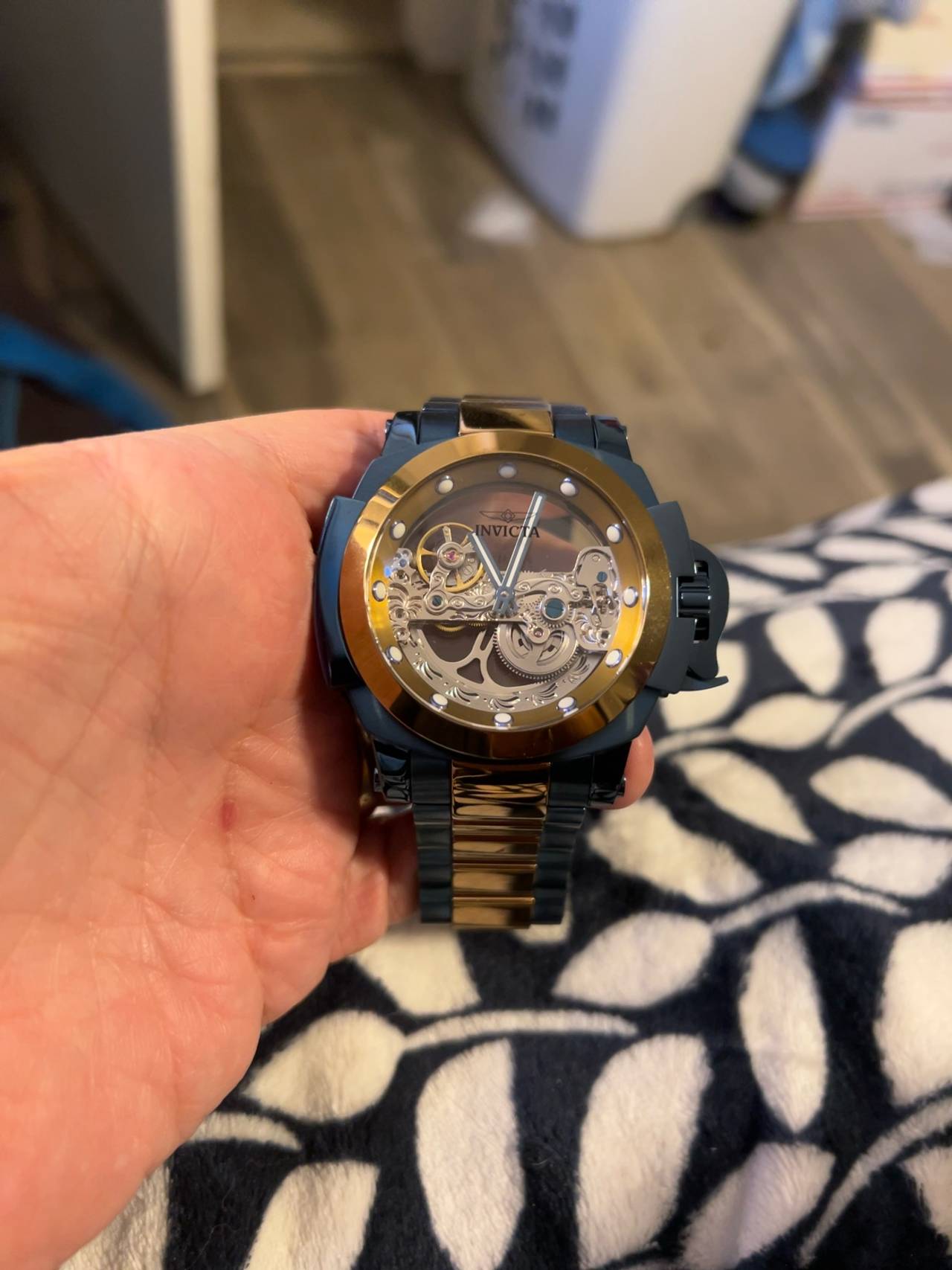 Invicta Coalition Forces 48mm Dark Blue Automatic Watch