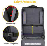 YOREPEK Black Car Seat Travel Bag Backpack Car Seat Bags Carseat Cover Car - Image 4