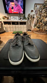 Hawker Rye Men's Dark Grey Dress Shoes - Image 3