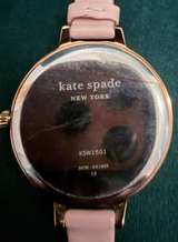 Kate Spade Metro Rose Gold-Tone Pink Leather Watch - Image 5