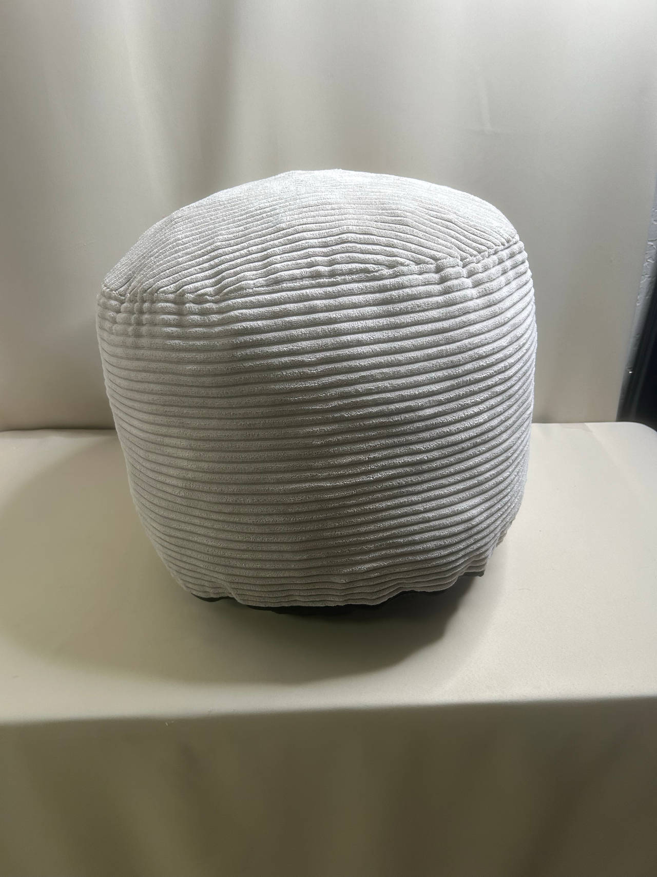 Corduroy Pouf Ottoman