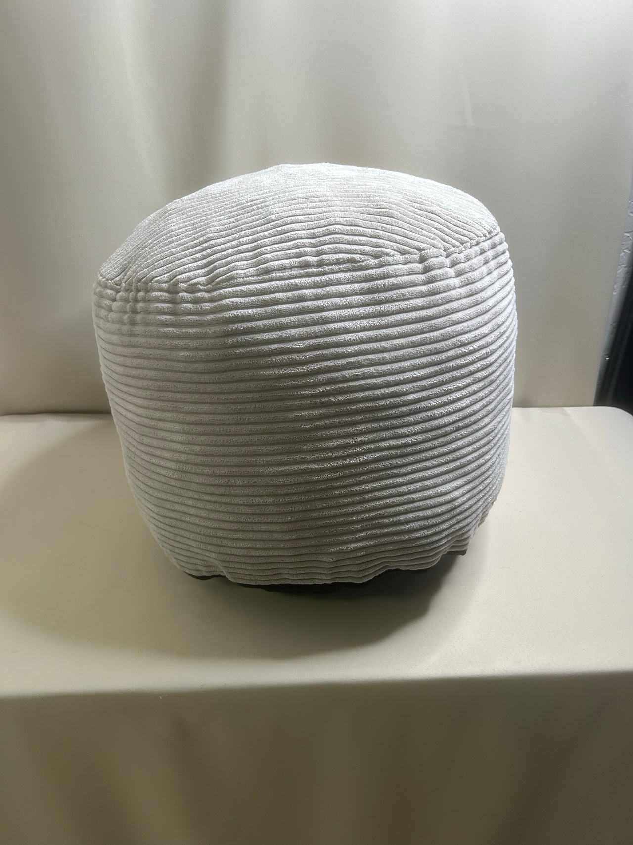 Corduroy Pouf Ottoman