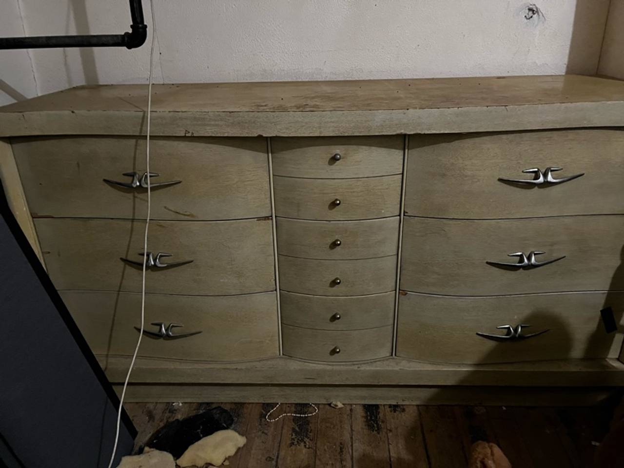 Mid-Century Modern Wood Dresser