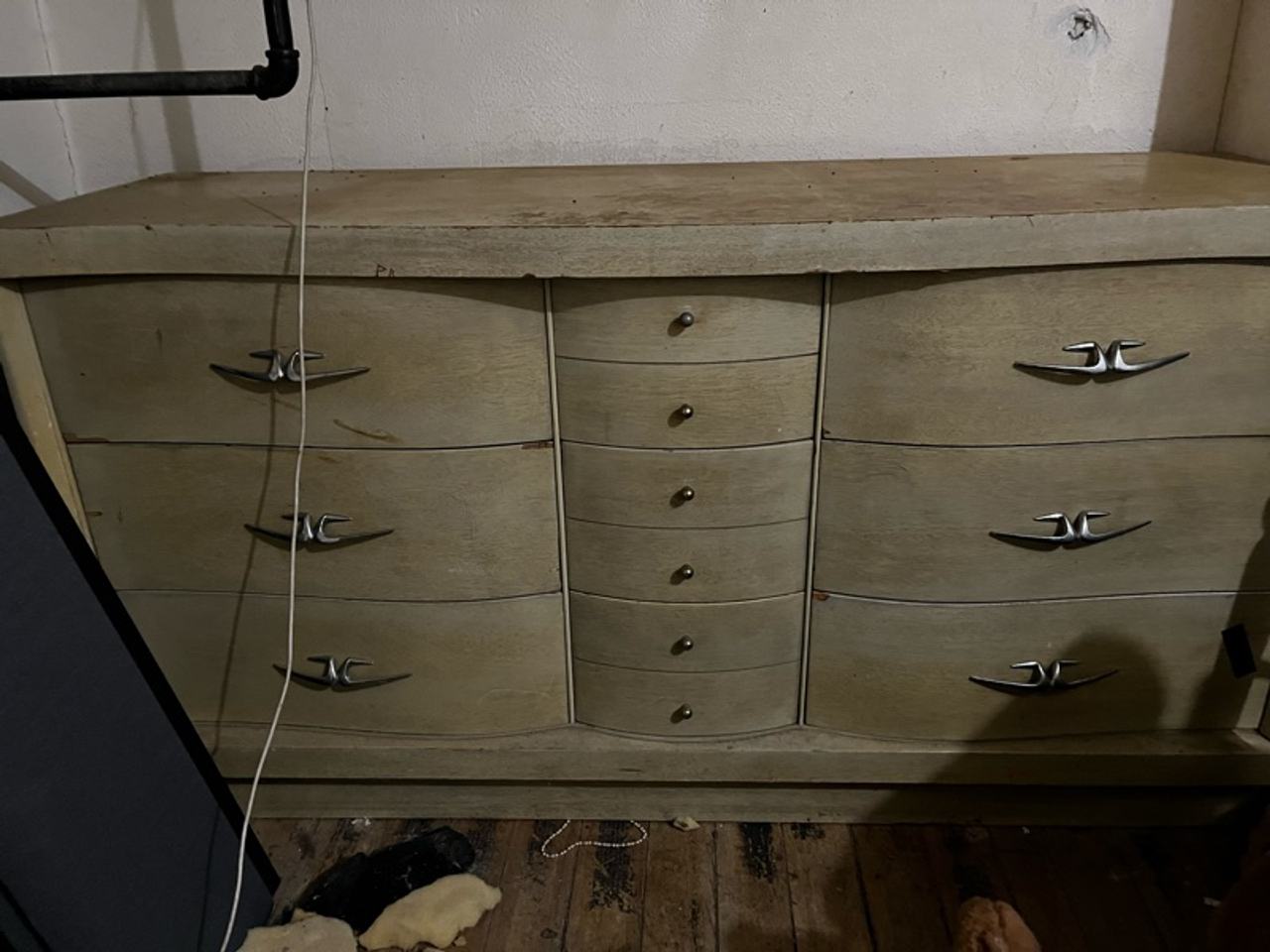 Mid-Century Modern Wood Dresser