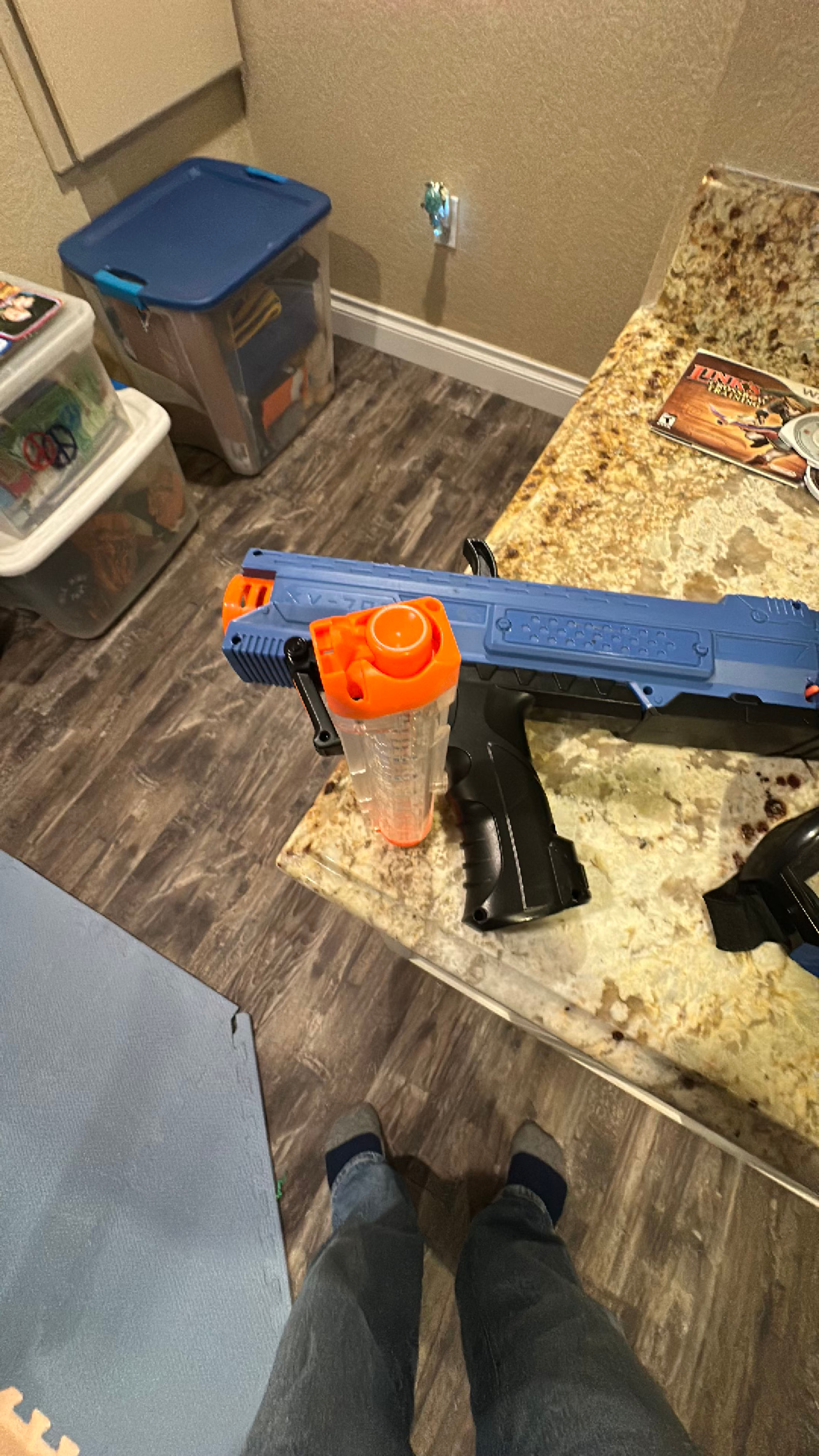 Hasbro Nerf Rival Face Mask Blue - Image 3