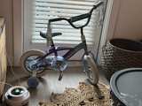 Huffy Disney Frozen 12" Girls' Bike with Training Wheels - Image 2