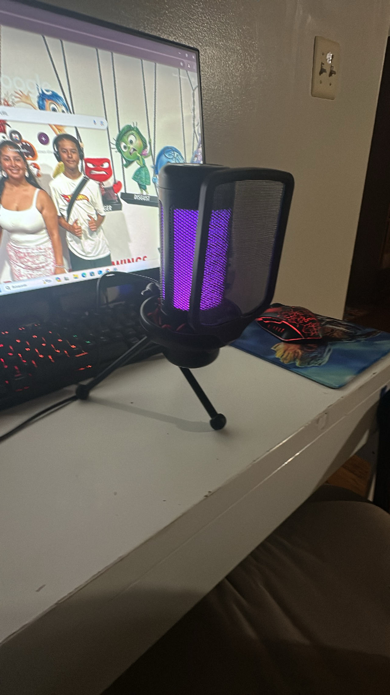 USB RGB Condenser Microphone