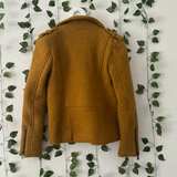 Anthropologie Cartonnier Wool Blend Moto Jacket - Image 4