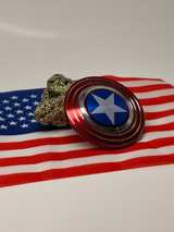 Captain America Shield Metal Fidget Spinner - Image 5